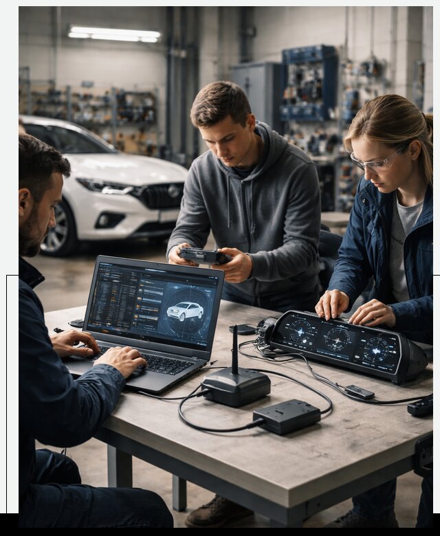 Разработка Connected Car и ПО для автопрома в Амурске