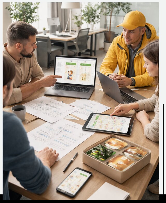 Разработка агрегатора доставки еды в Амурске от 15498 р., АвикейМрс